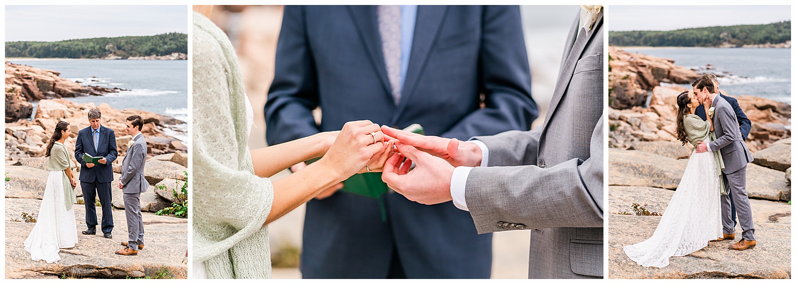 Acadia National Park Wedding | Park Ceremony