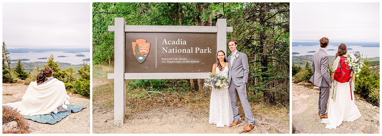 Acadia National Park Wedding | Cadillac Mountain Elopement