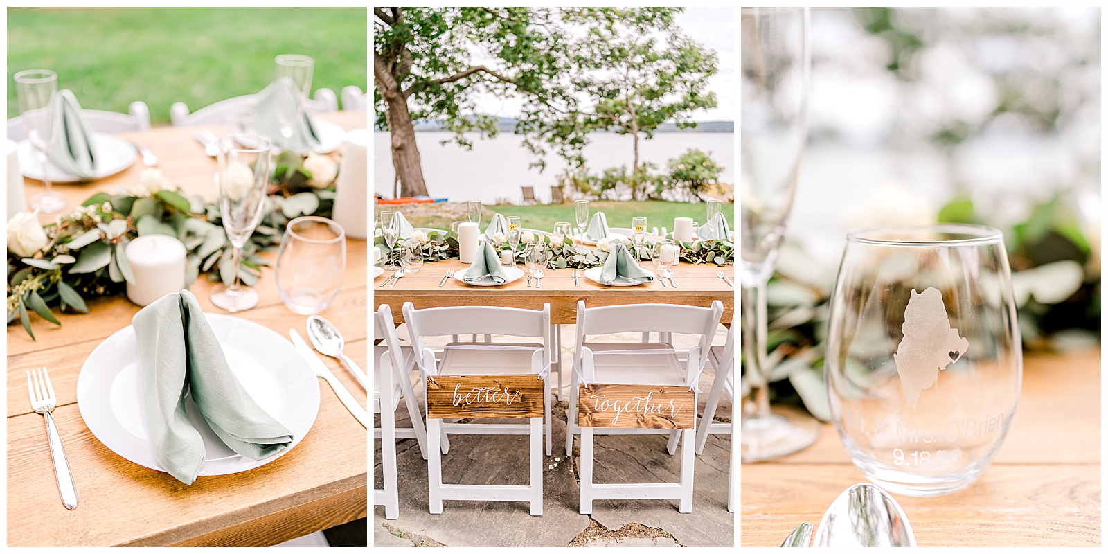 Acadia National Park Wedding | Dinner at AirBnb